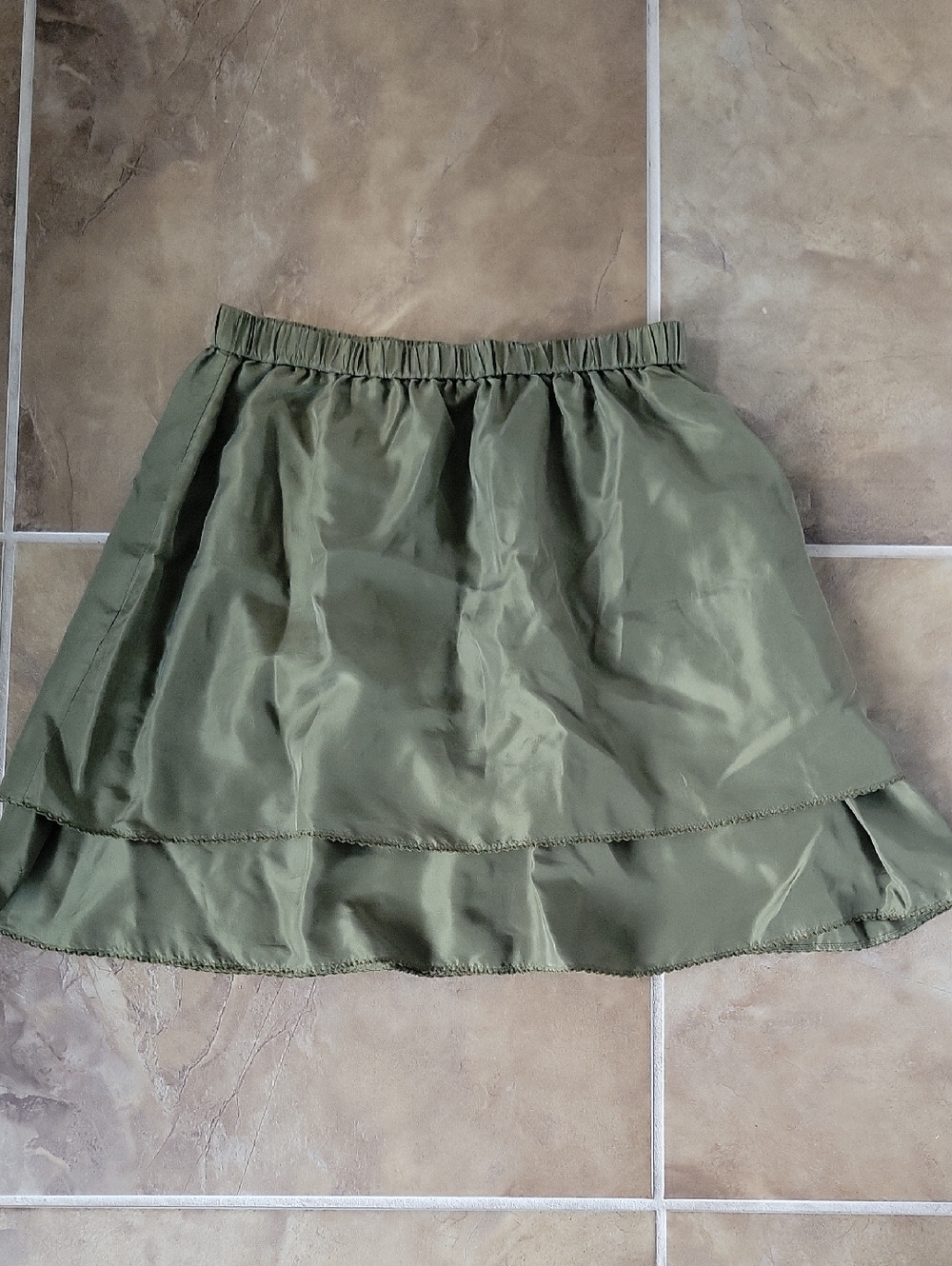 Silk Tired Skirt
